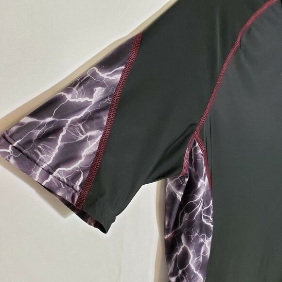 Under Armour Mens Shirt Small SIU Southern Illinois Lightning Athletic Heat Gear - Picture 5 of 12